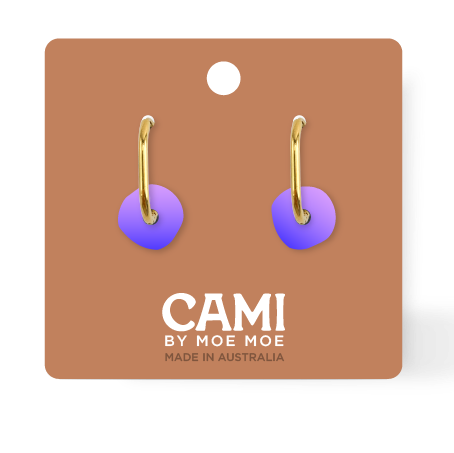 CAMI : Ombre Circle Blue/Lavendar