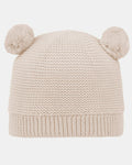 Organic Beanie Snowy - Oatmeal
