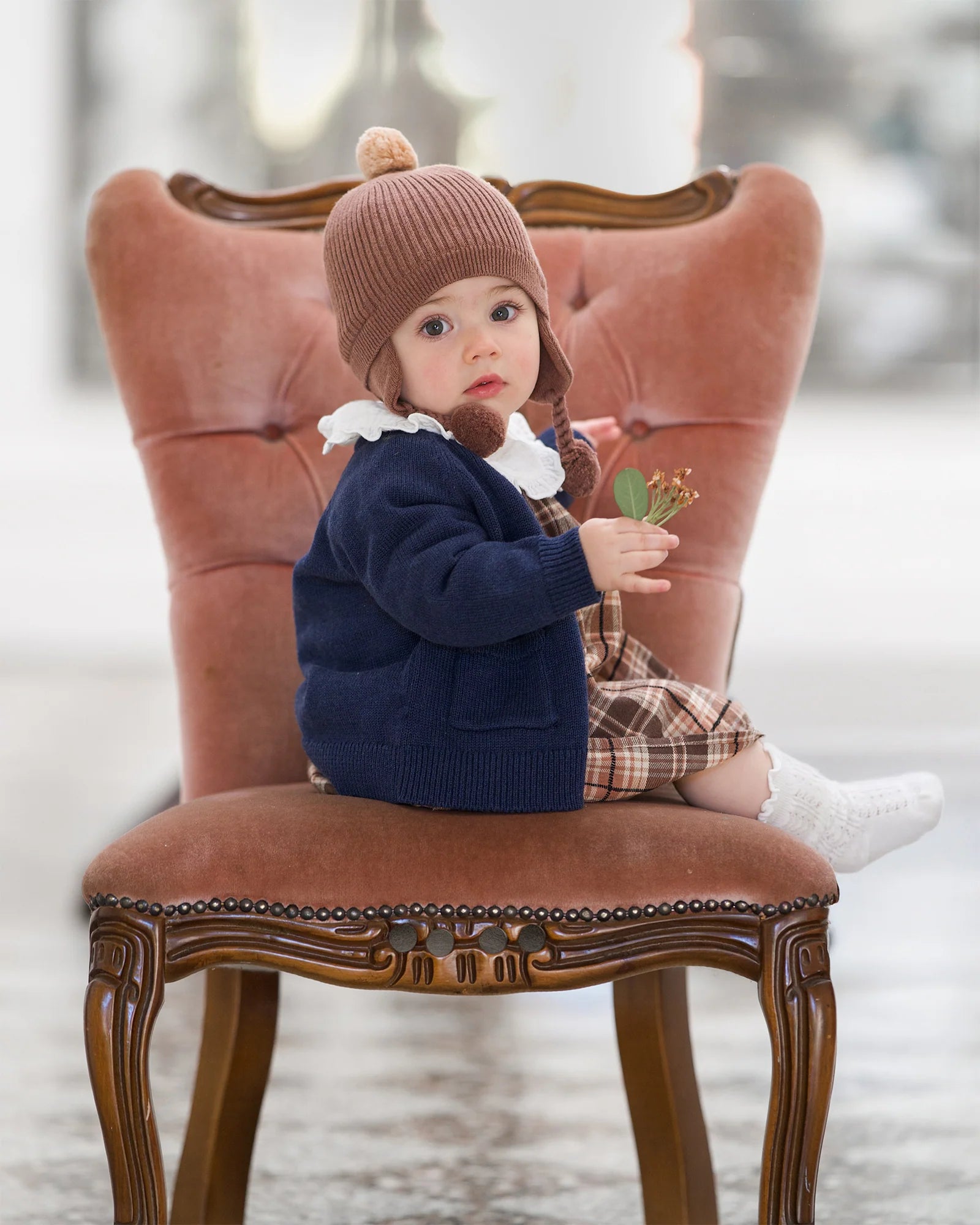 Organic Cardigan Remy - Ink