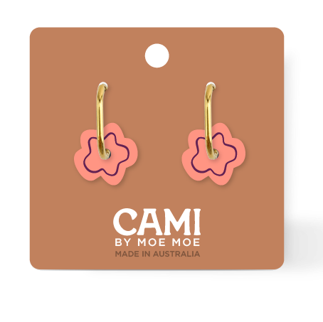 CAMI : Organic Flower Peach