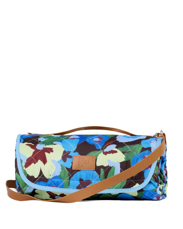 Pansy Patch Picnic Rug