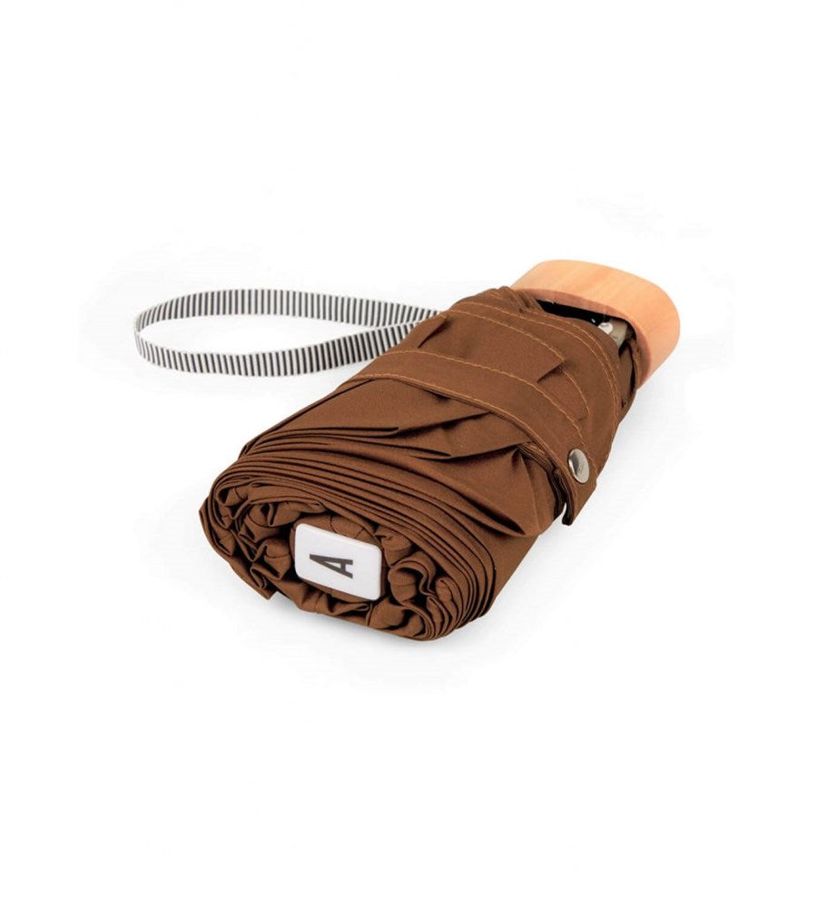 Augustine Micro Umbrella | Caramel
