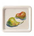 Frutta Glass Framed Print - Pears