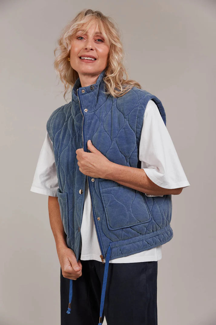 Pepi Vest - Denim