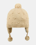 Organic Beanie Earmuff Popcorn - Driftwood