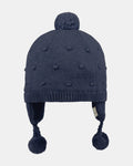 Organic Beanie Earmuff Popcorn - Ink
