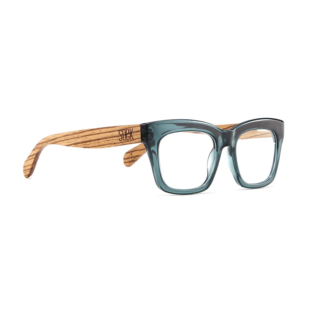 SOEK Unisex Magnifying Readers | Morgan Indigo