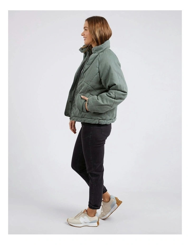 Rosalee Jacket - Washed Green