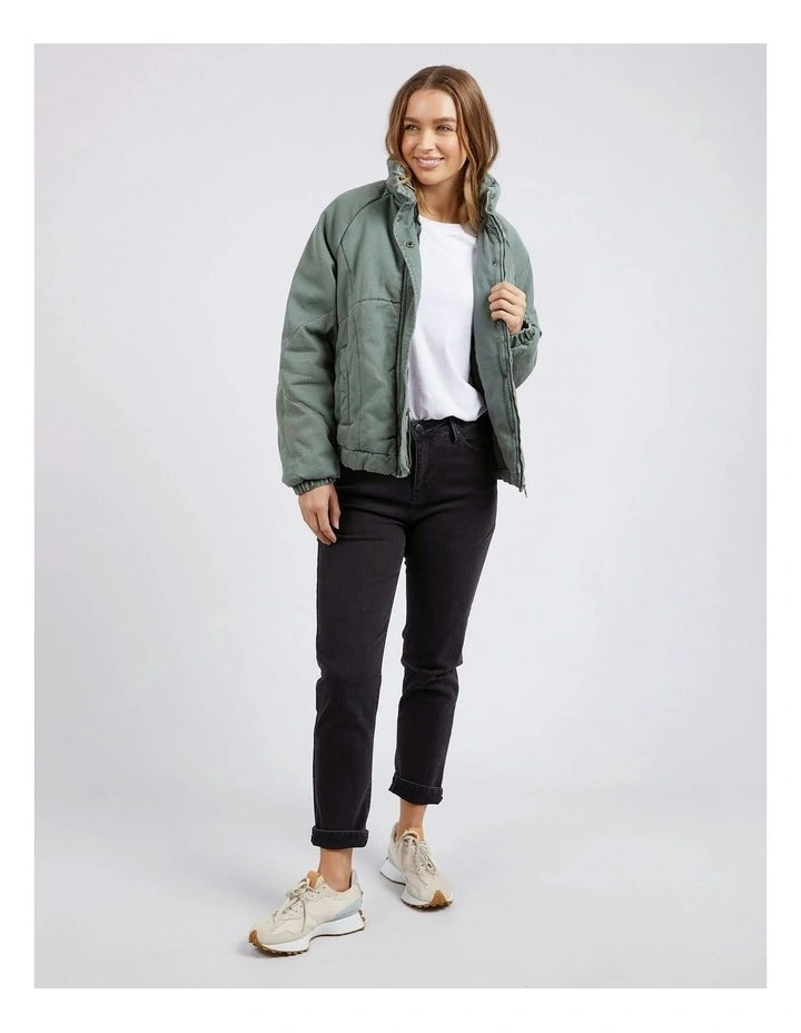 Rosalee Jacket - Washed Green