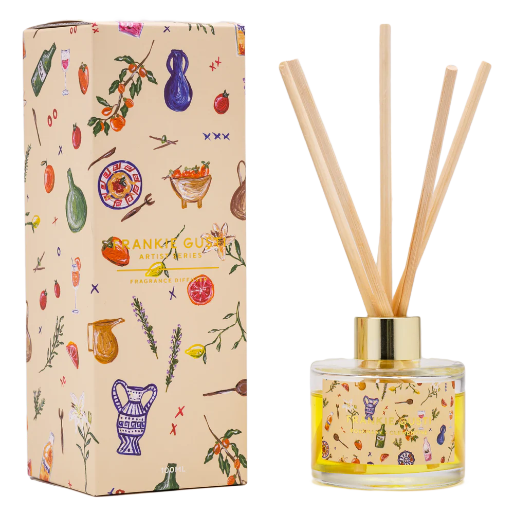 Artist Series Diffuser | Rosemary + Clementine | Brigitte Grant