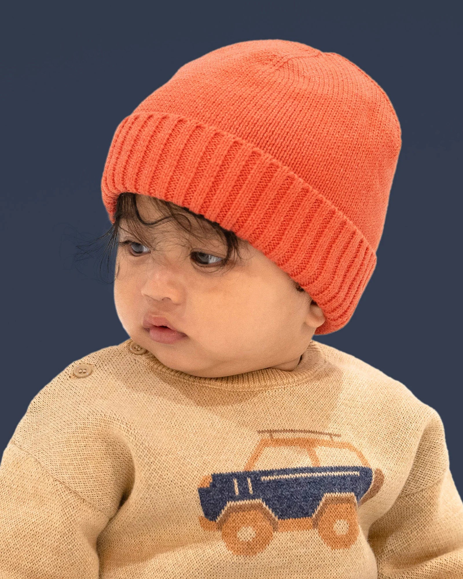 Organic Beanie Rover - Paprika