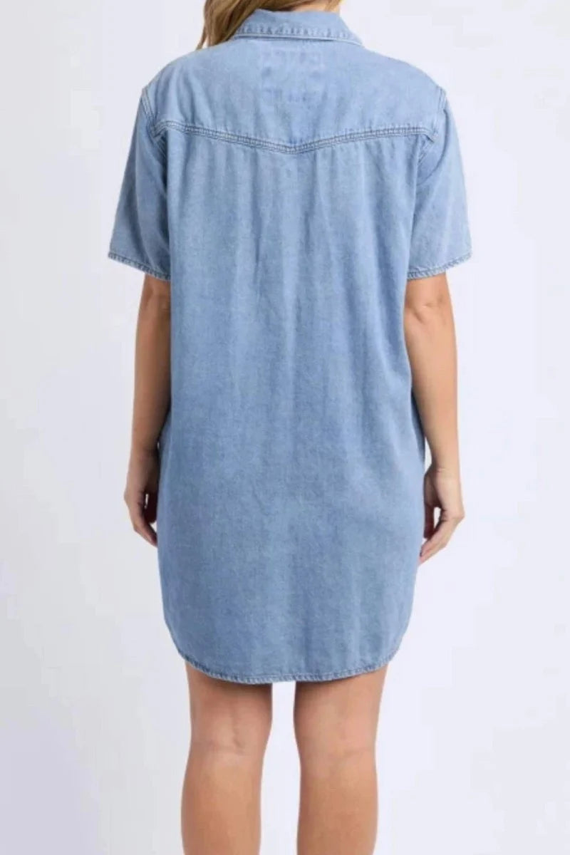 Sorcha Dress | Blue Denim