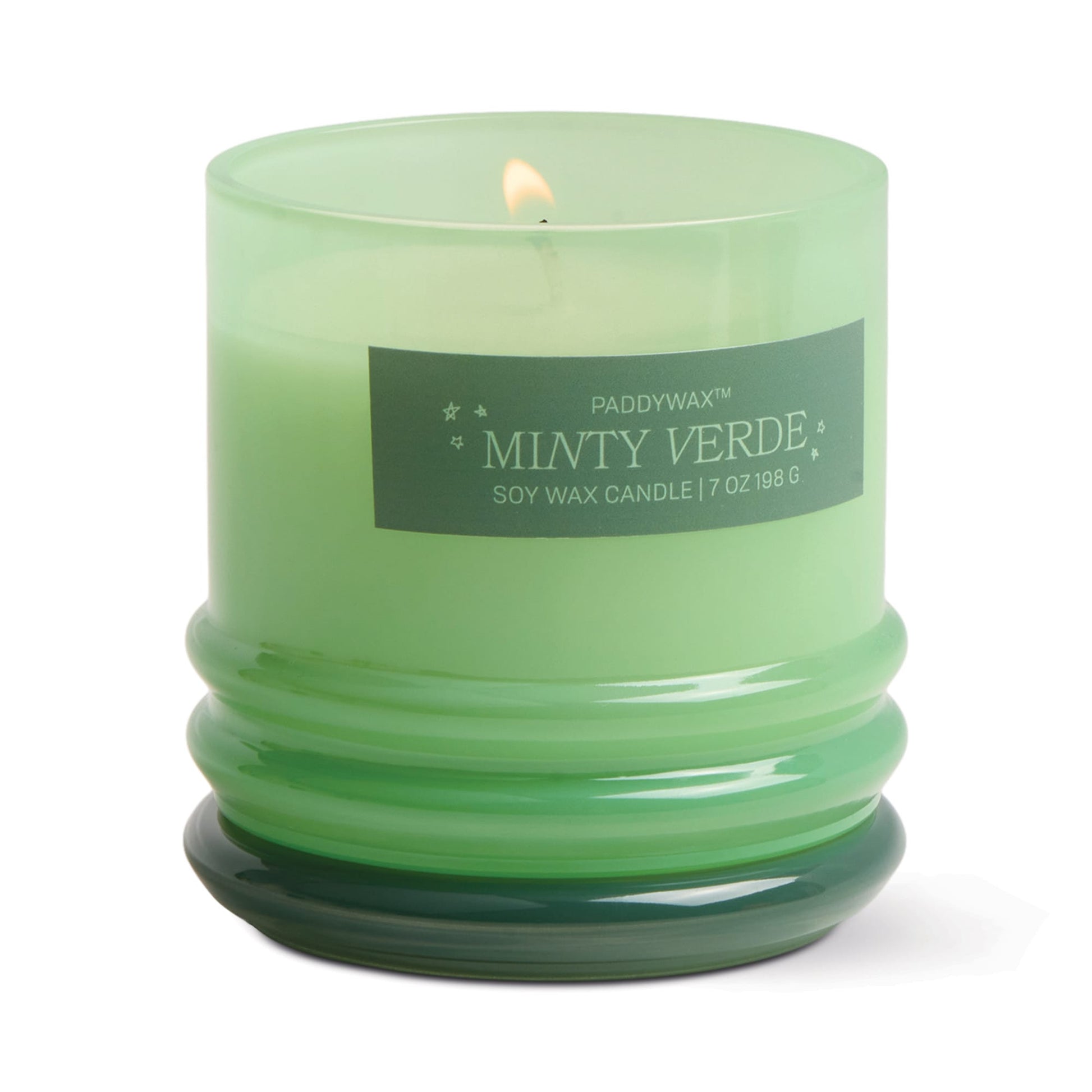Stack Candle | Minty Verde