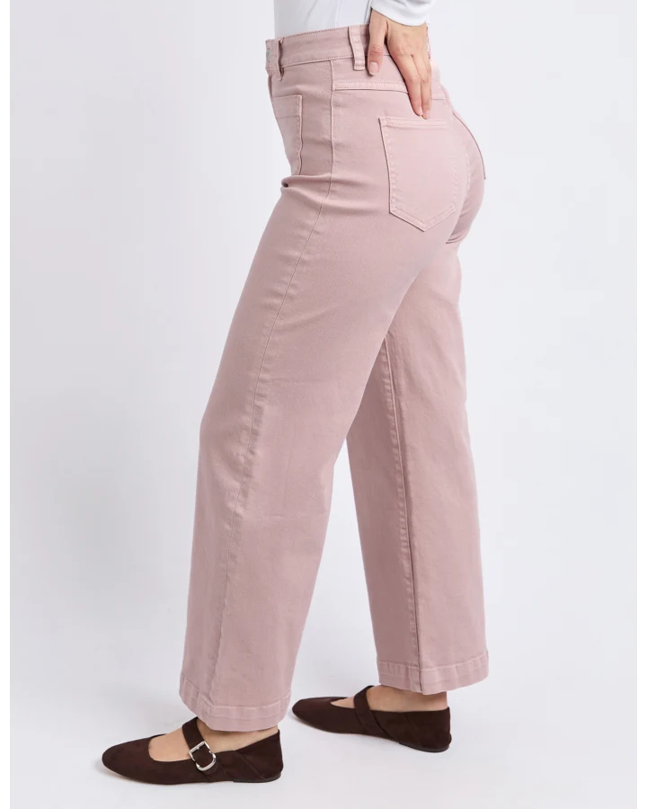 Sarah Crop Jean - Pink