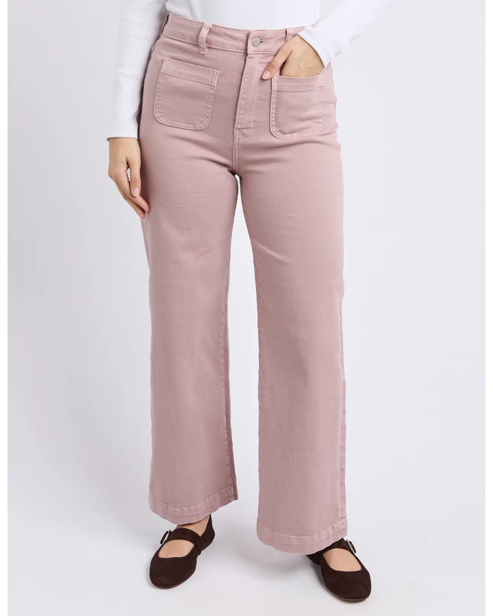 Sarah Crop Jean - Pink