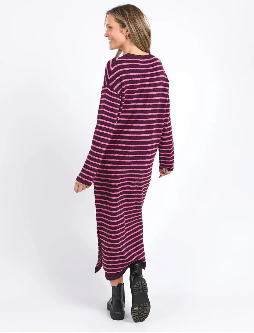 Tess Stripe Knit Dress