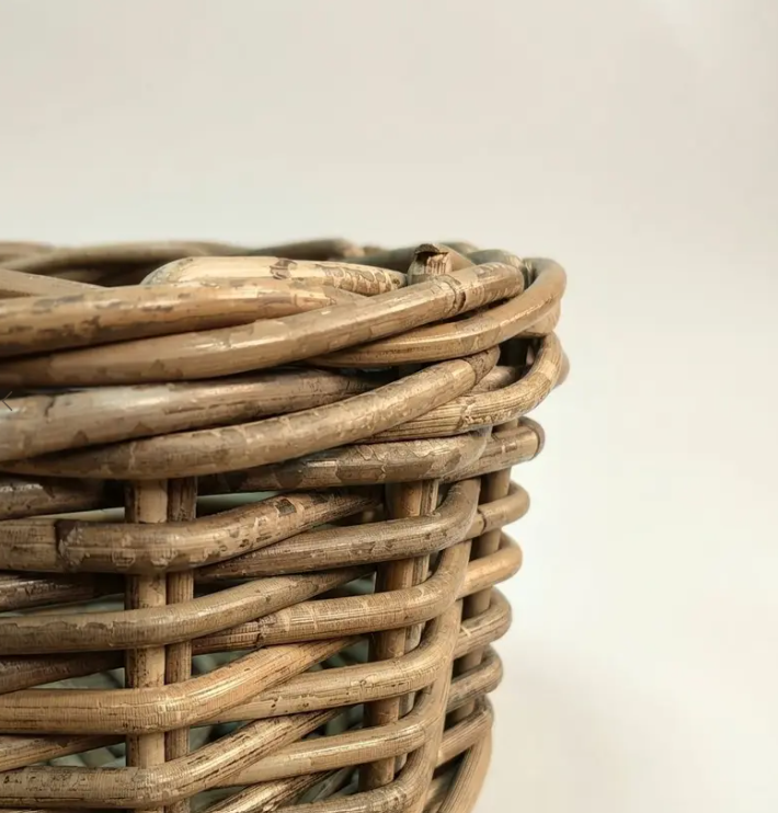 Wicka Basket | York Round Kubu Basket