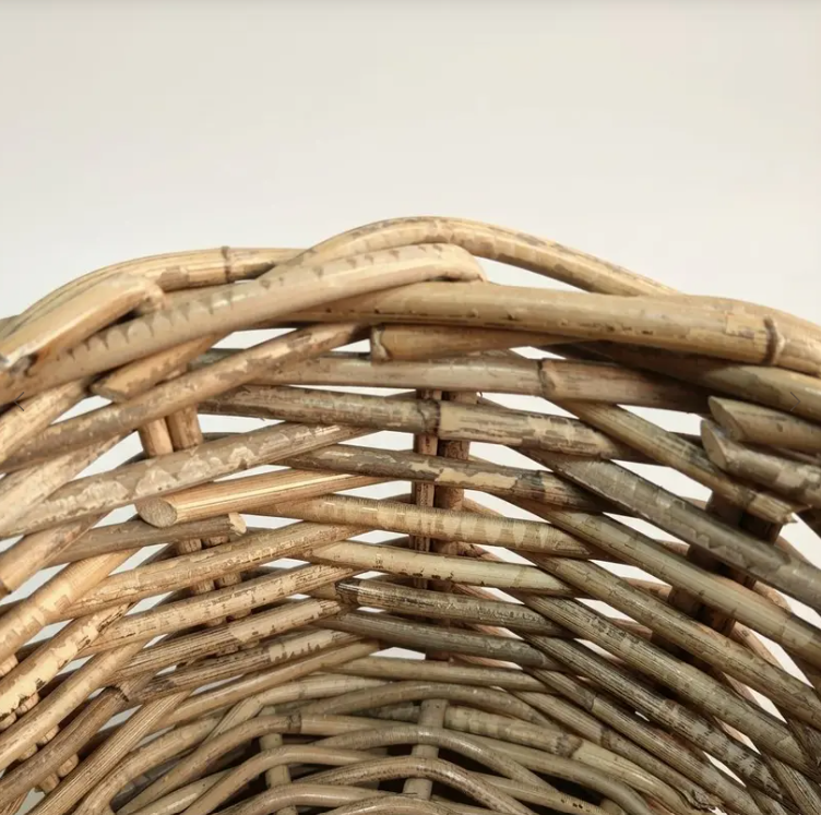 Wicka Basket | York Round Kubu Basket