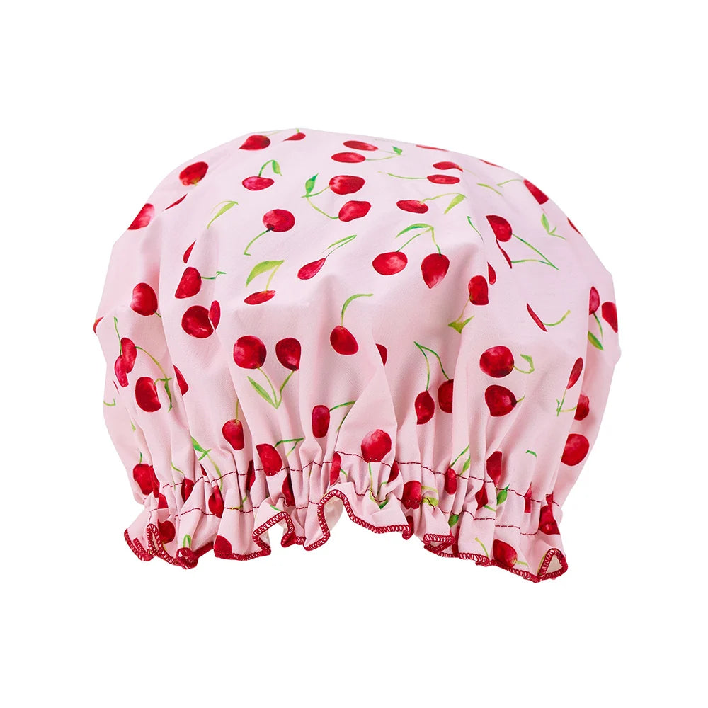 Cotton Shower Cap | Cherrylicious