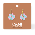 CAMI : Striped Flower Soft Pink/Aqua