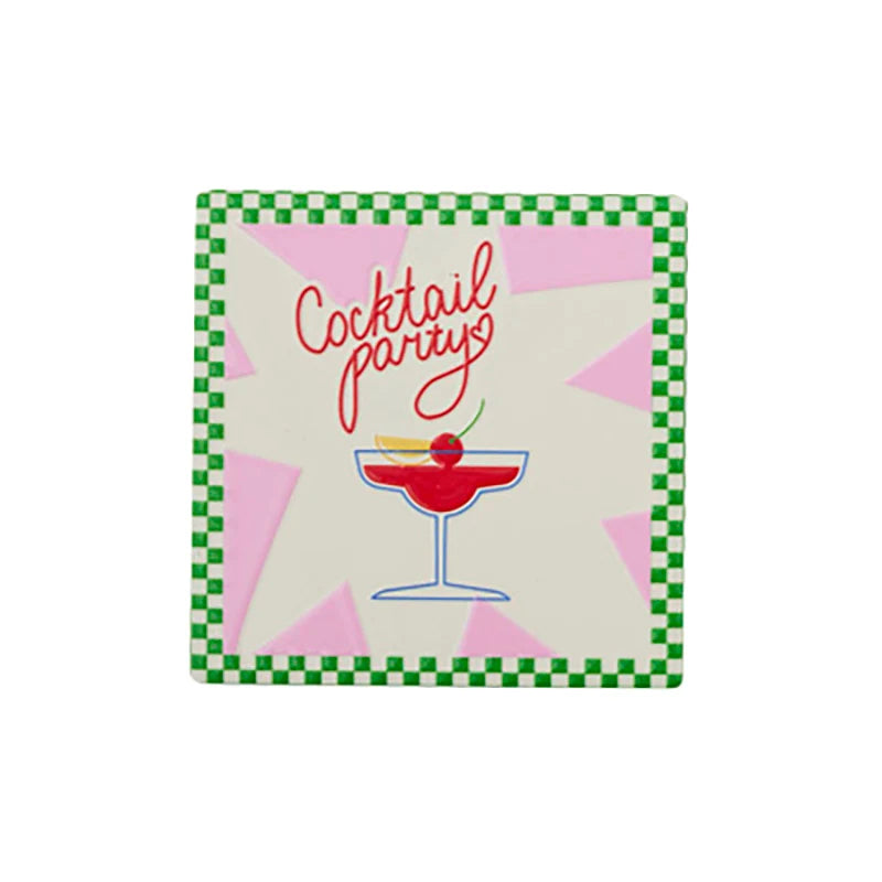 Cocktail Ceramic Coaster