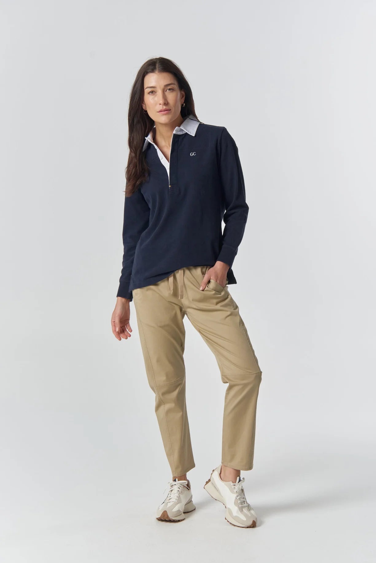The Traditional Cotton Rugby - Dark Navy