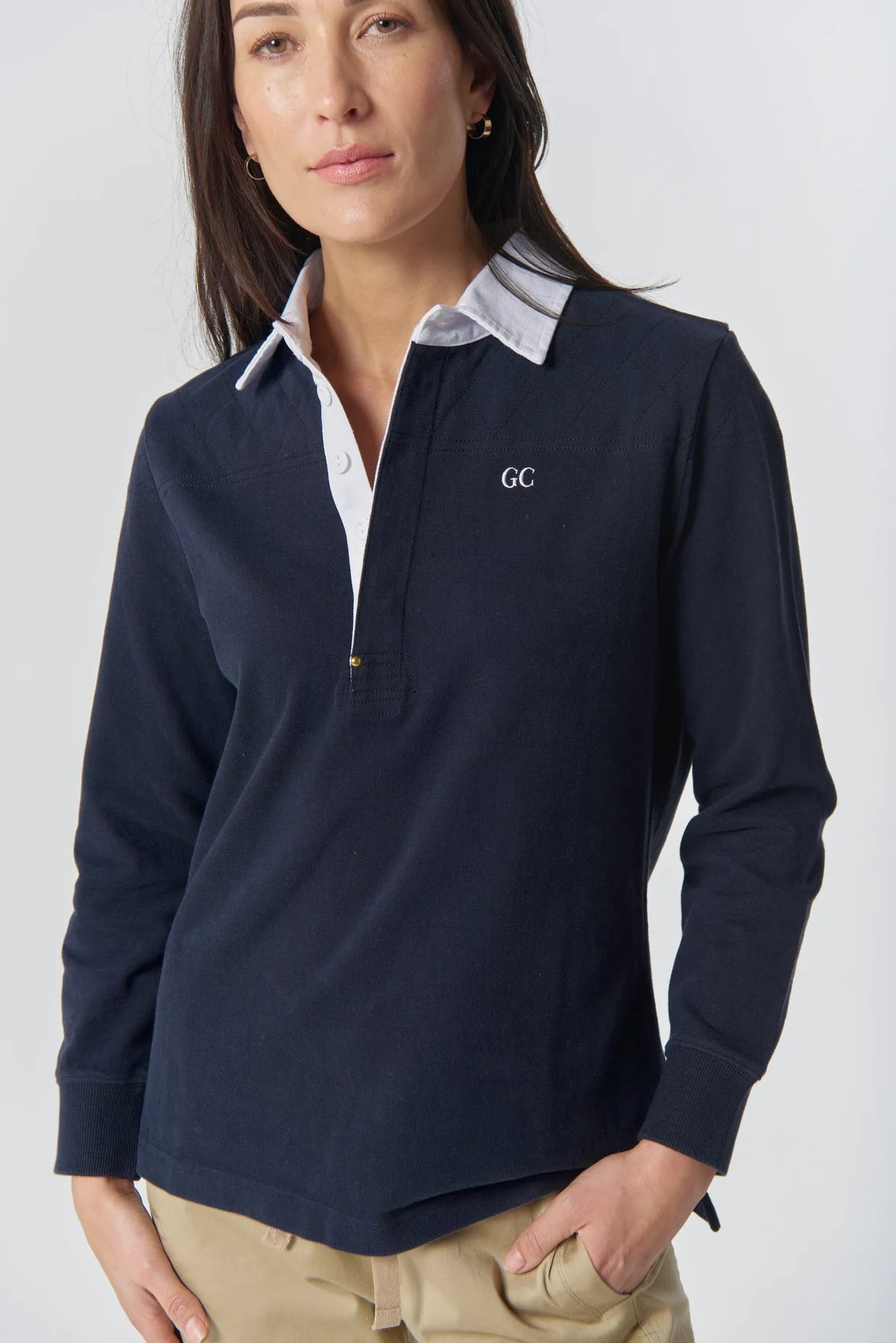The Traditional Cotton Rugby - Dark Navy