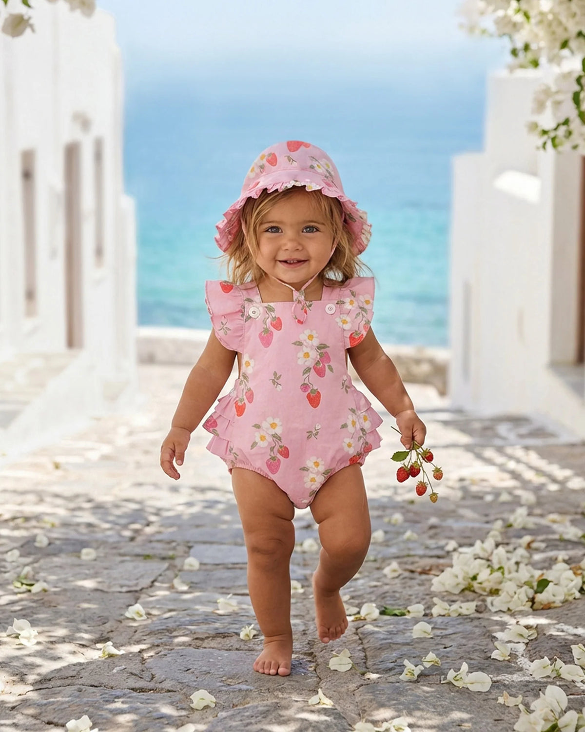 Strawberry Fields Blossom Bell Hat Arcadia UPF 50+ | Toshi