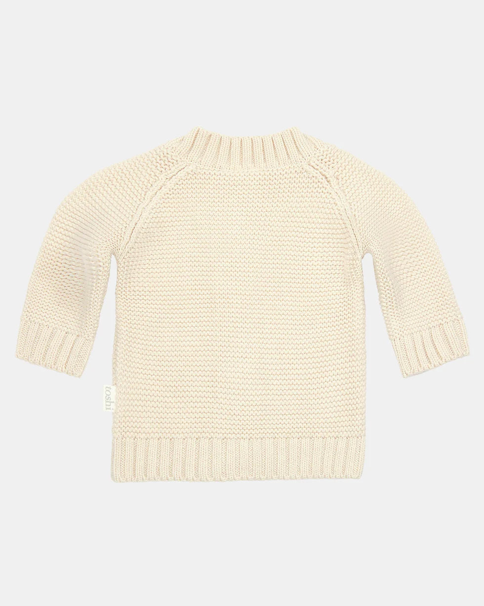 Andy Organic Cardigan Feather - Toshi