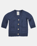 Organic Cardigan Remy - Ink