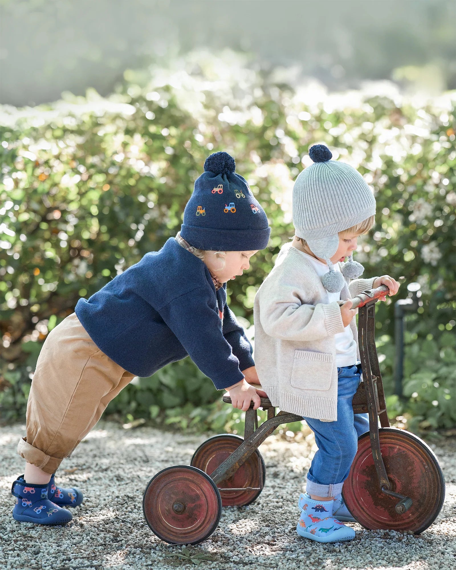 Organic Earmuff Bobby - Fog