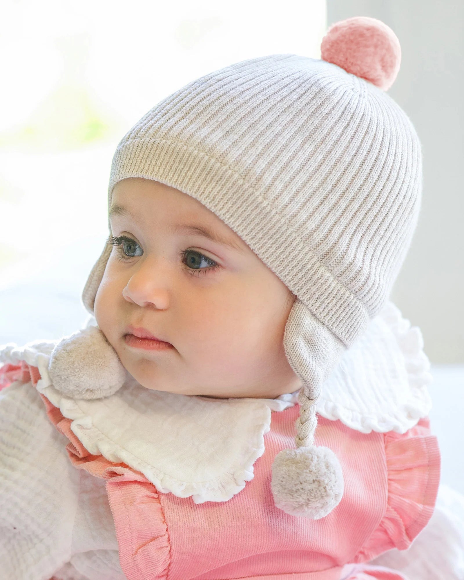 Organic Earmuff Bobby - Oatmeal