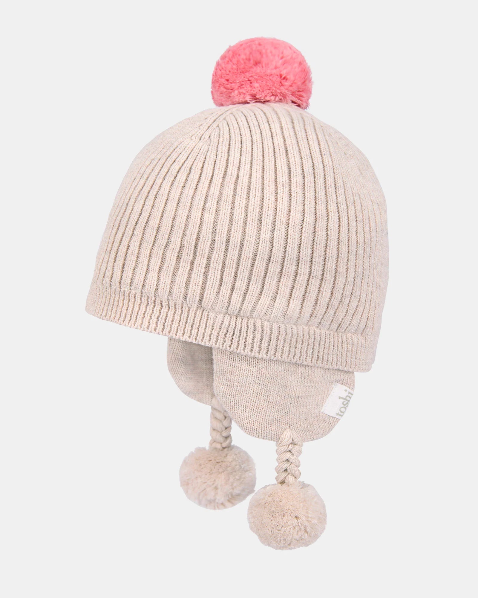 Organic Earmuff Bobby - Oatmeal