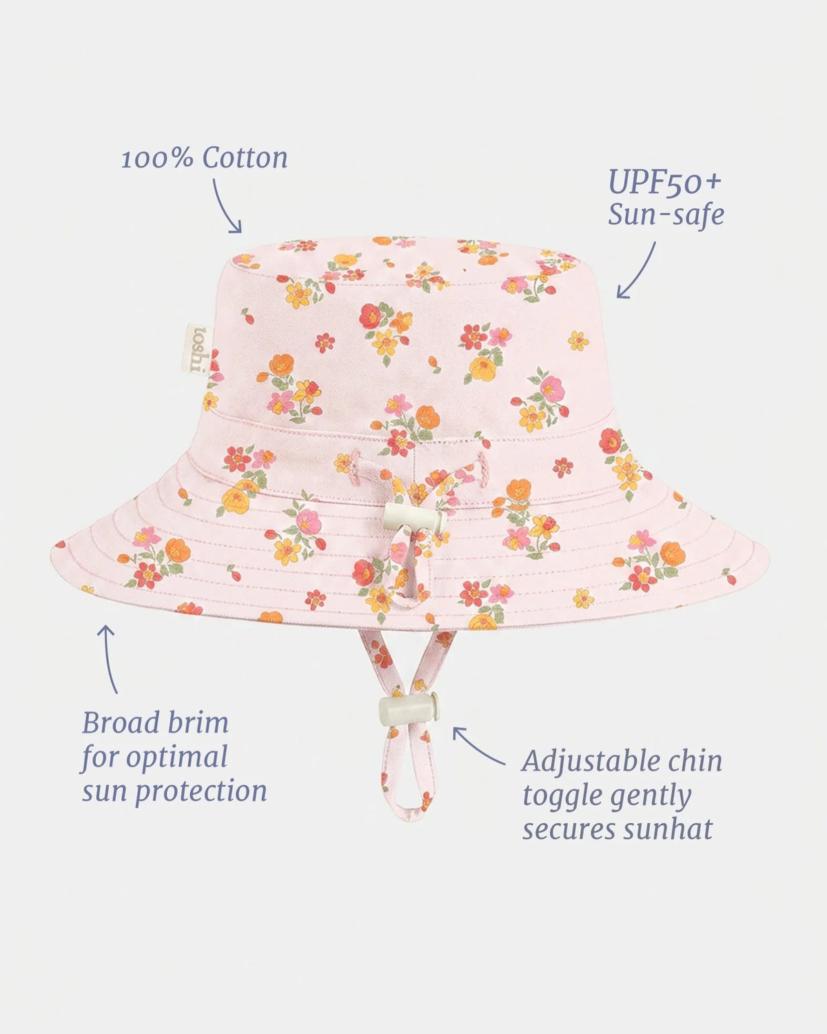 Blossom Maddie Sunhat UPF 50+ | Toshi