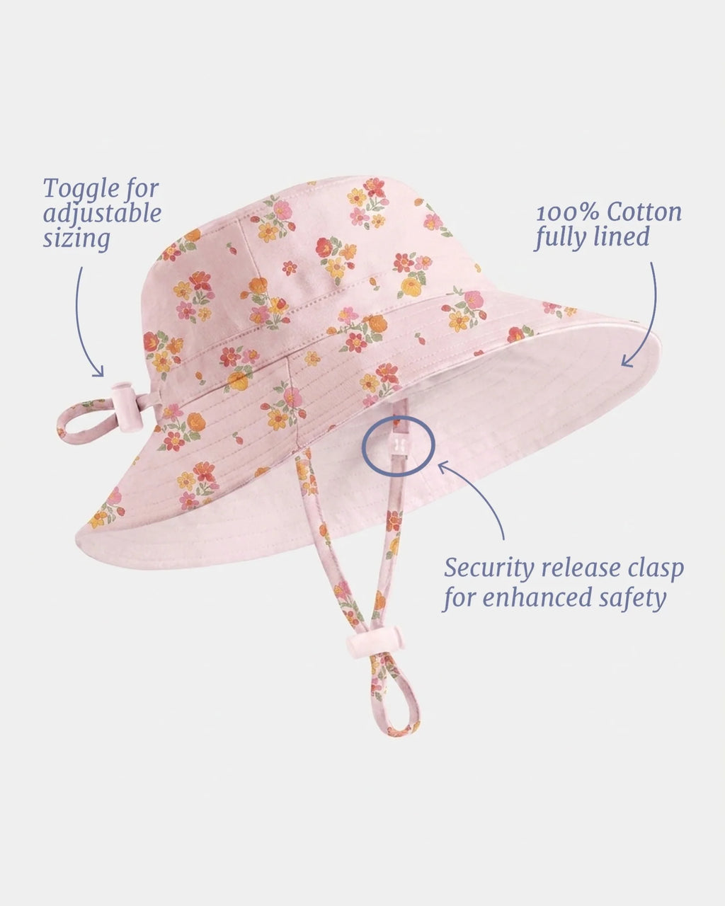 Blossom Maddie Sunhat UPF 50+ | Toshi