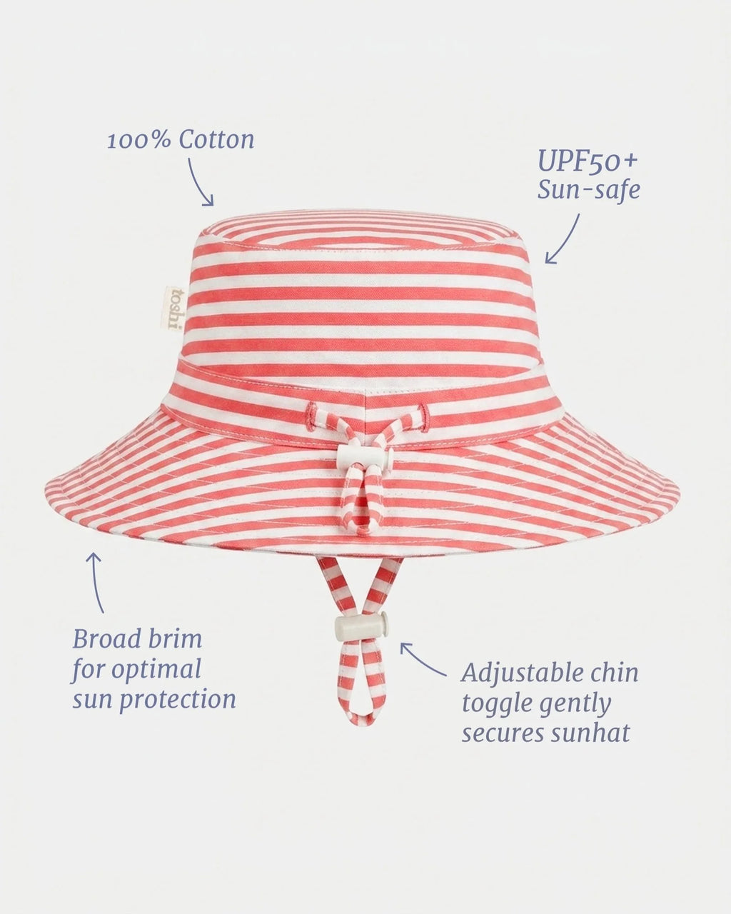 Lobster Nautilus Sunhat UPF 50+ | Toshi