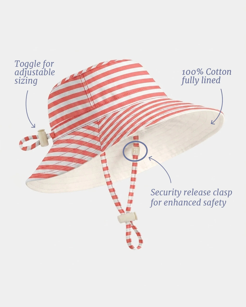 Lobster Nautilus Sunhat UPF 50+ | Toshi