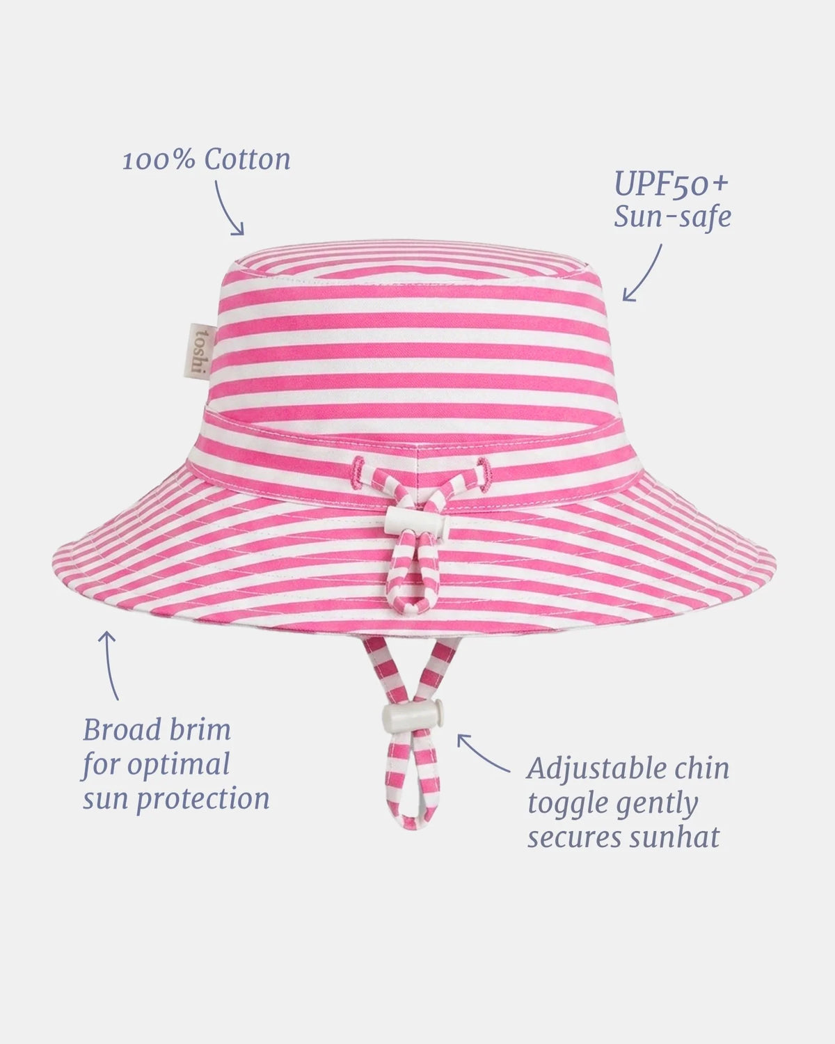 Watermelon Nautilus Sunhat UPF 50+ | Toshi