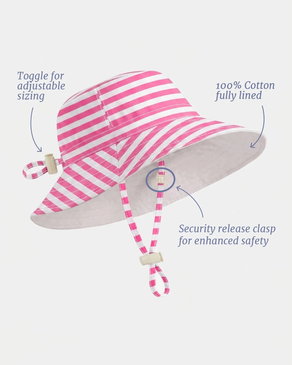 Watermelon Nautilus Sunhat UPF 50+ | Toshi