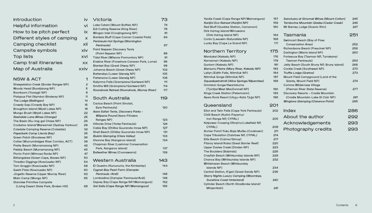 Ultimate Campsites Australia 2nd edition
