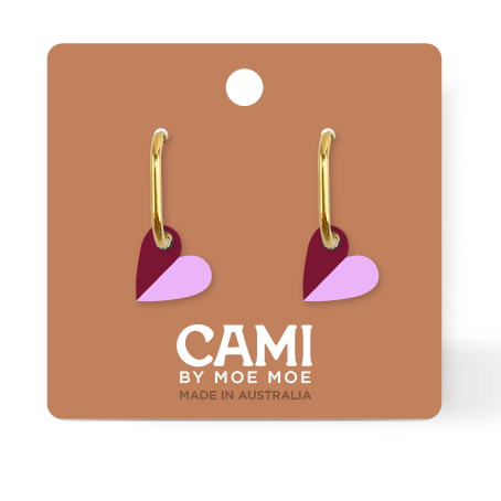 CAMI : Vovo Heart Bold Pinot Light Mauve