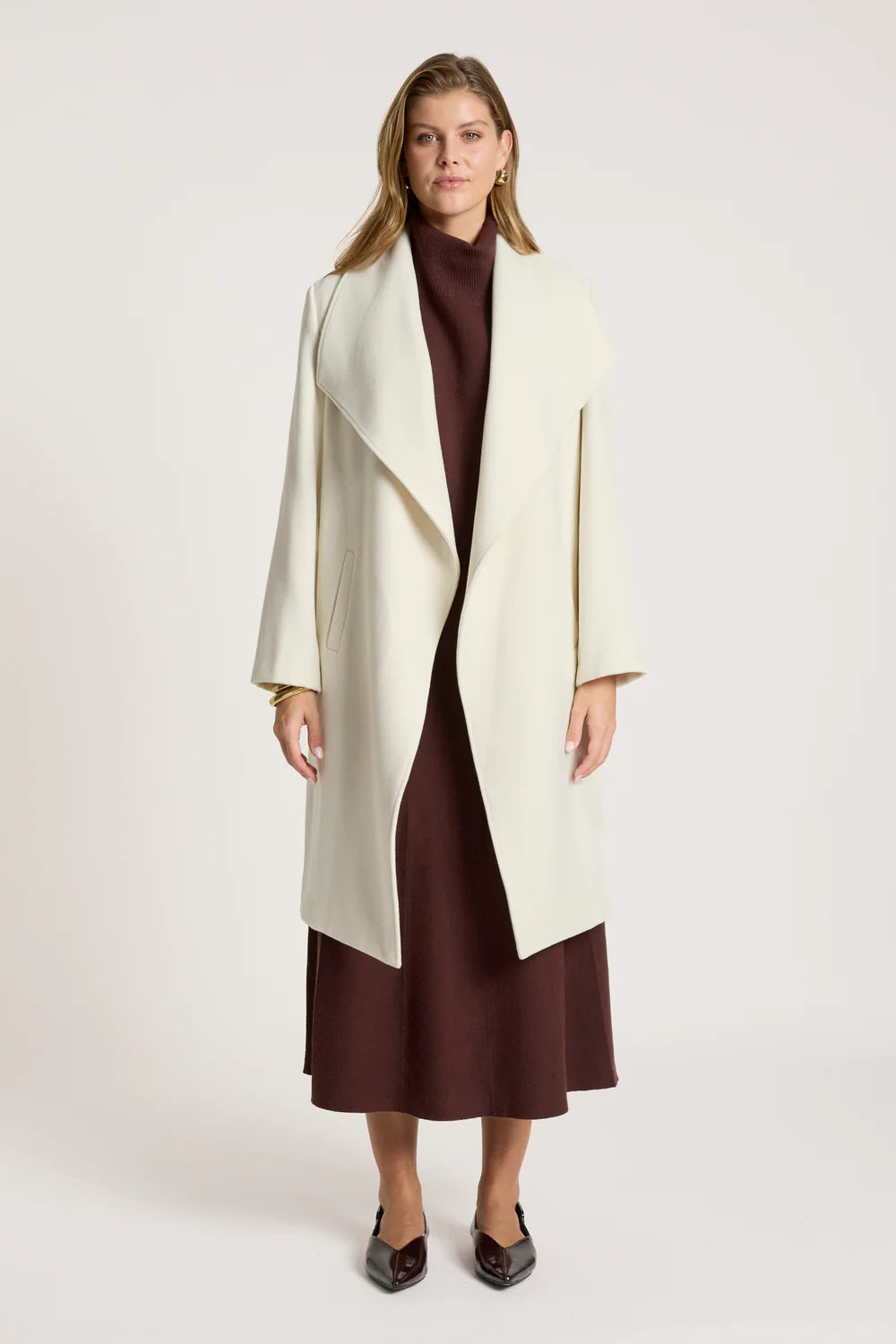 Wanderer Coat - Ecru