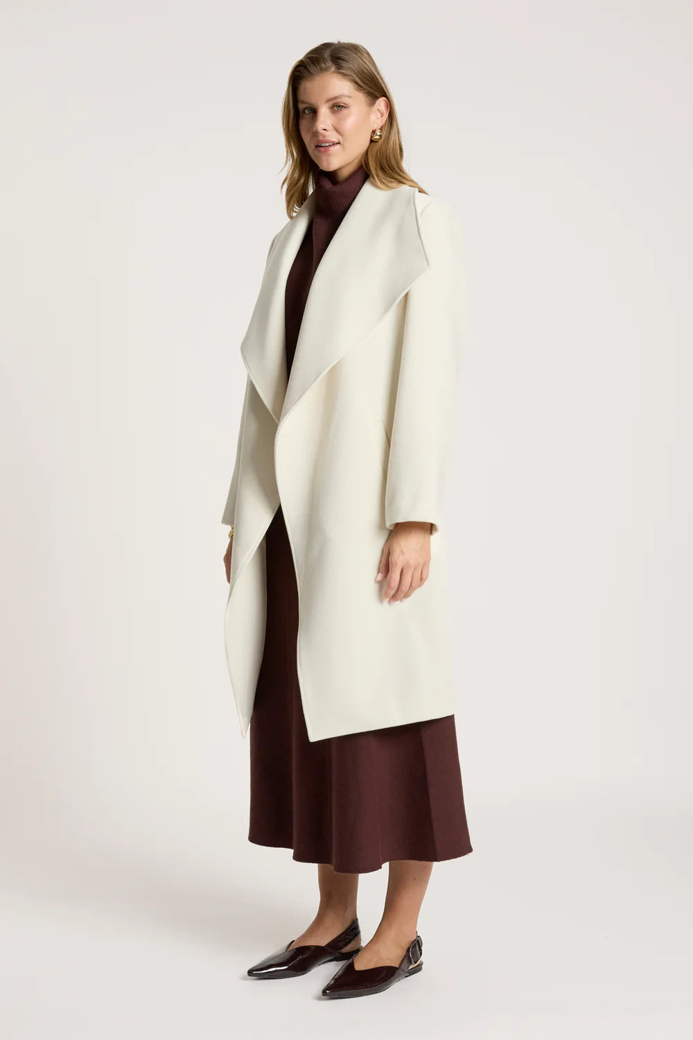 Wanderer Coat - Ecru
