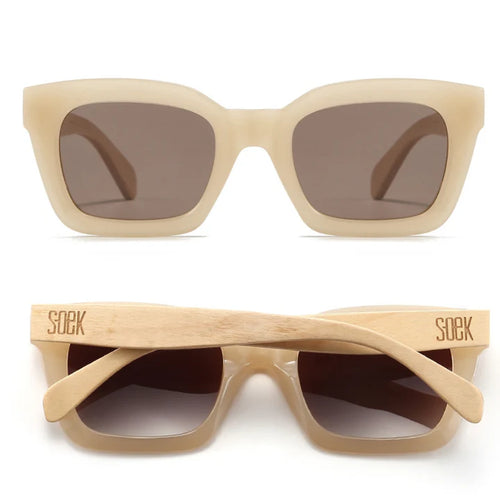 SOEK Sunglasses | Zahra Nude