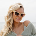SOEK Sunglasses | Zahra Nude