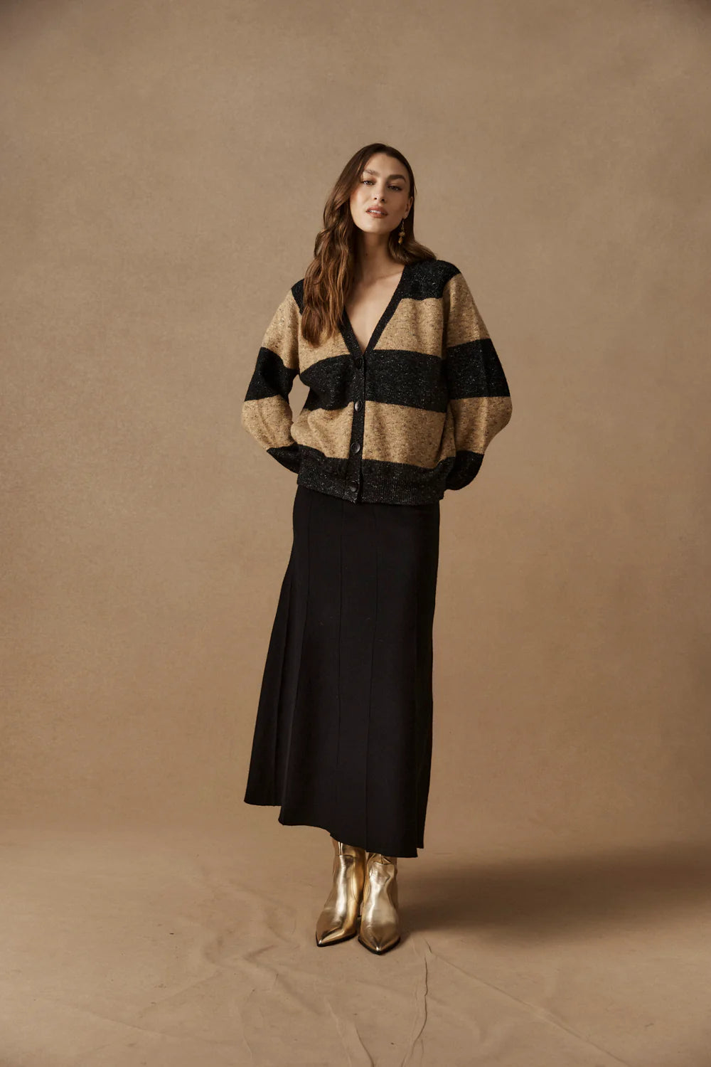 Zala Knit Skirt - Black