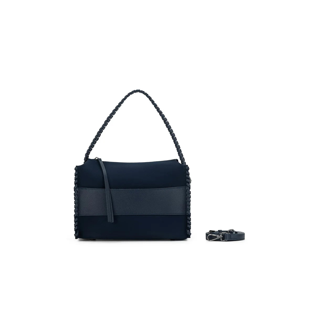 Sandie Navy Shoulder Crossbody