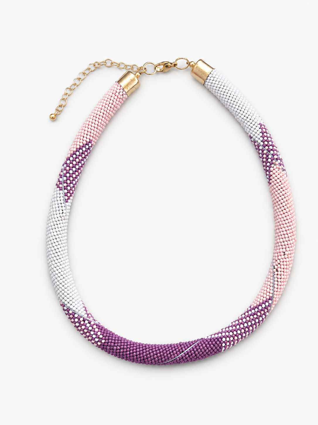 Iris Beaded Necklace