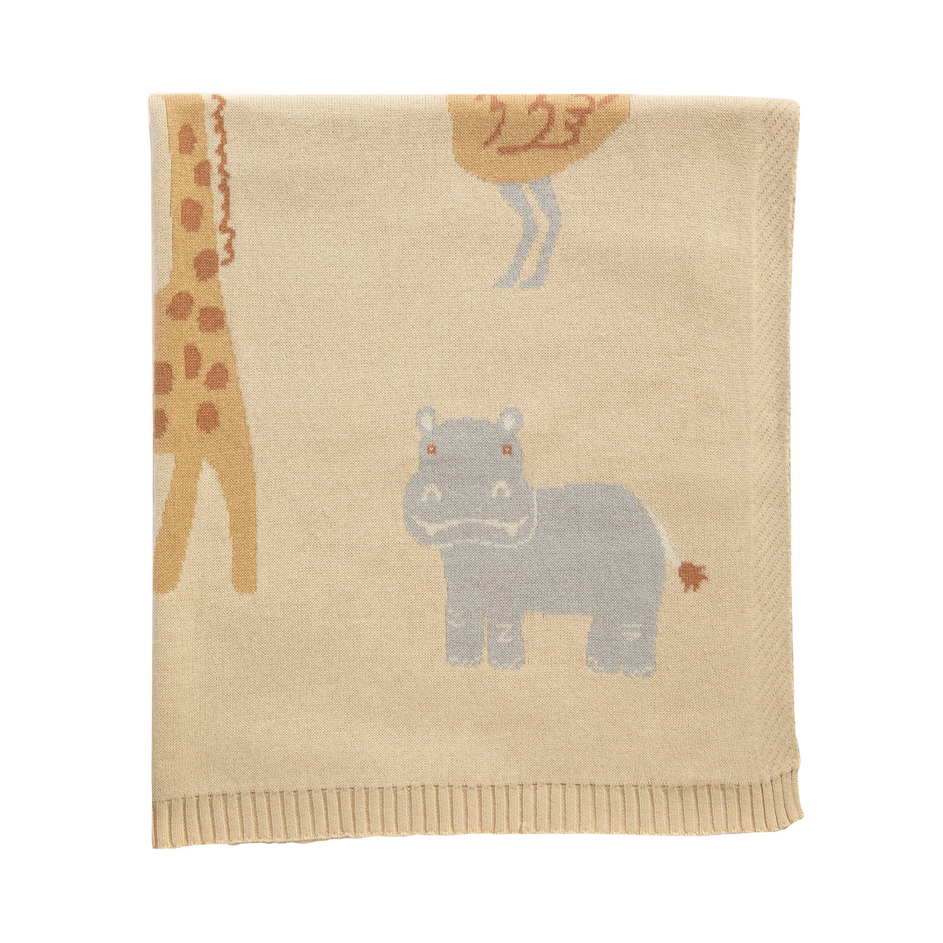 Jacquard Blanket | Wild Safari