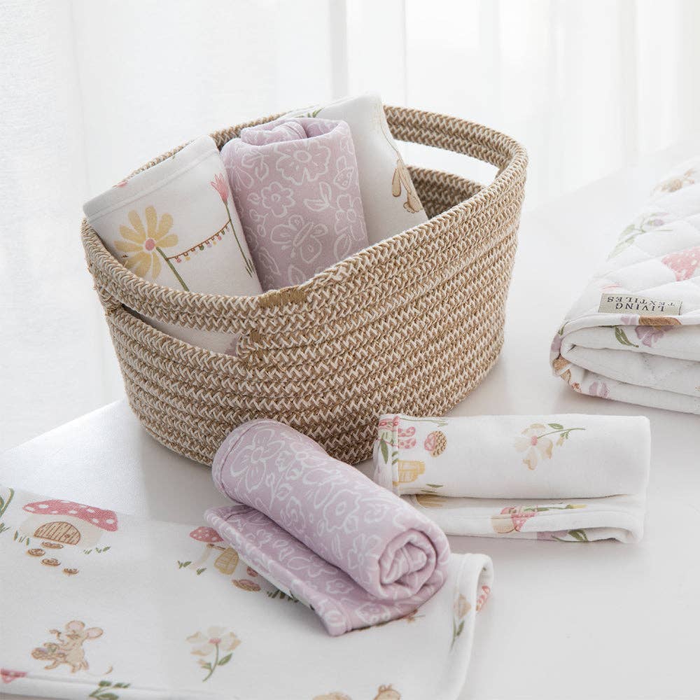 Organic Wash Cloths | Whimsical Wonderland - 3 Pack